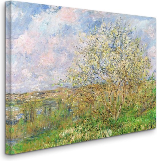 Spring Scene Monet Claude Monet - Spring - Lente (1880) - 2:3 | bol