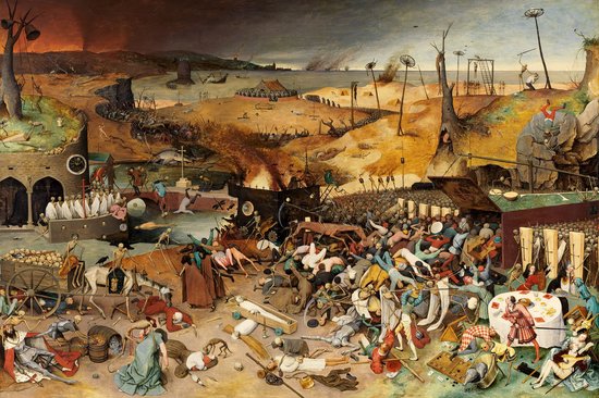 Pieter Bruegel l'Ancien - Le Triumph de la Mort - Le Triomphe de la Mort (1562) - 2:3
