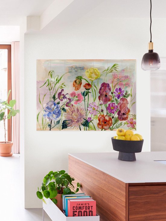 IXXI Flower Garden - Décoration murale - 100 x 140 cm