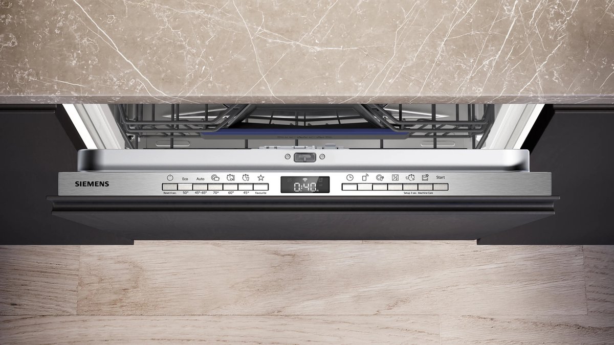 Siemens SN65ZX16CE - iQ500 - Inbouwvaatwasser - 60 cm - Zeer stil - Energielabel B - Zeolith: extra droge vaat - Home Connect — afbeelding 7