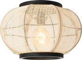QAZQA rob - Plafonnier Oriental - 1 lumière - Ø 39 cm - Naturel - Salon | Chambre à coucher | Cuisine