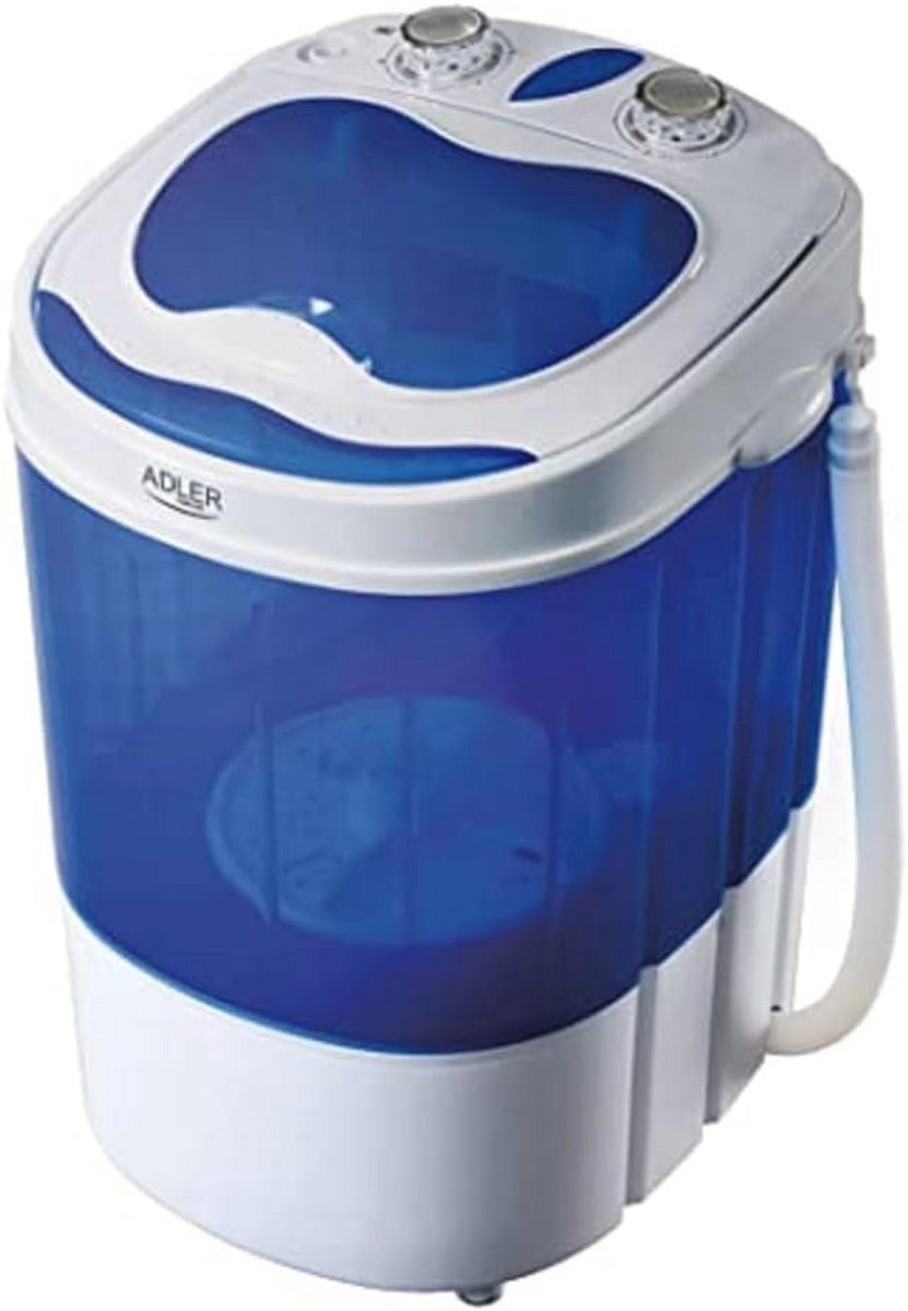Draagbare wasmachine voor vakantie, 3kg capaciteit, energiezuinig en stil