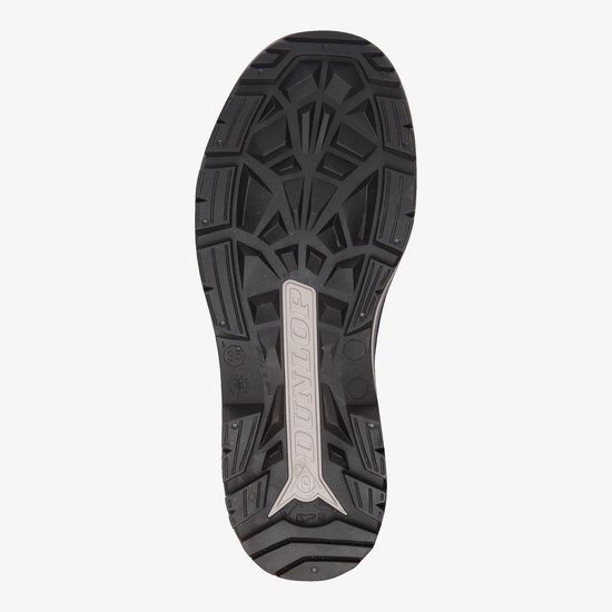 Zwarte Dunlop zool met profiel.