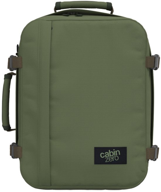 Cabin Zero Reistas / Weekendtas - 39 x 29.5 x 20 cm - 28 liter - Classic - Groen