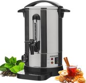 AREBOS 950 W Glühweinkocher 6,8 L Heißgetränkespender mit