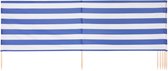 Garronda 4m Strand Windscherm Met Stokken - Windscherm Strand – Windscherm – Camping – Strepen - LA-EX-Wb-4m