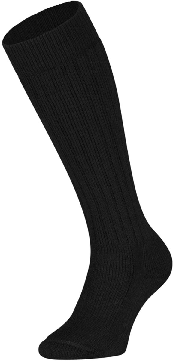 Soga - 2-Pack - Dikke Kniekousen - Thermo Merino - Heren / Dames - zwart - 35-38 - S26