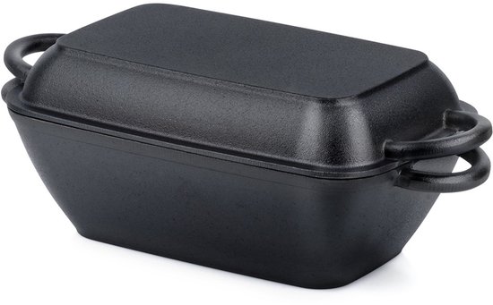 Braadslede Gietijzeren 2W1 CAST LINE 3,5 l / 1,5 l - Ovenschaal - Braadpan