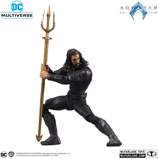 Foto: Mcfarlane toys aquaman and the lost kingdom dc multiverse action figure aquaman met stealth suit 18 cm action figuur