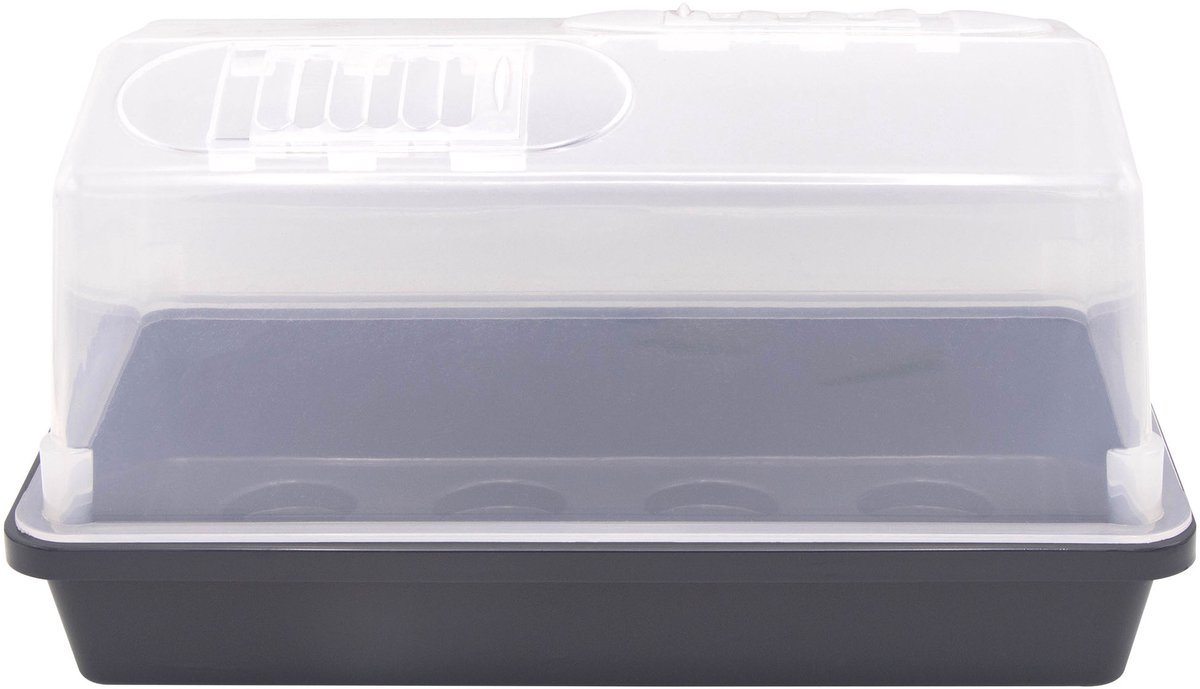 Talen Tools Nature Bac de semis - H17 x 32 x 18cm - Anthracite