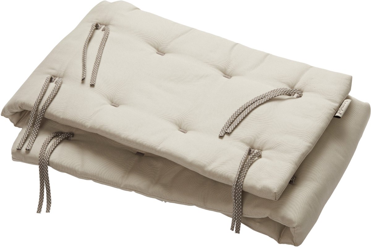 Leander Linea Bed Bumper Cappuccino
