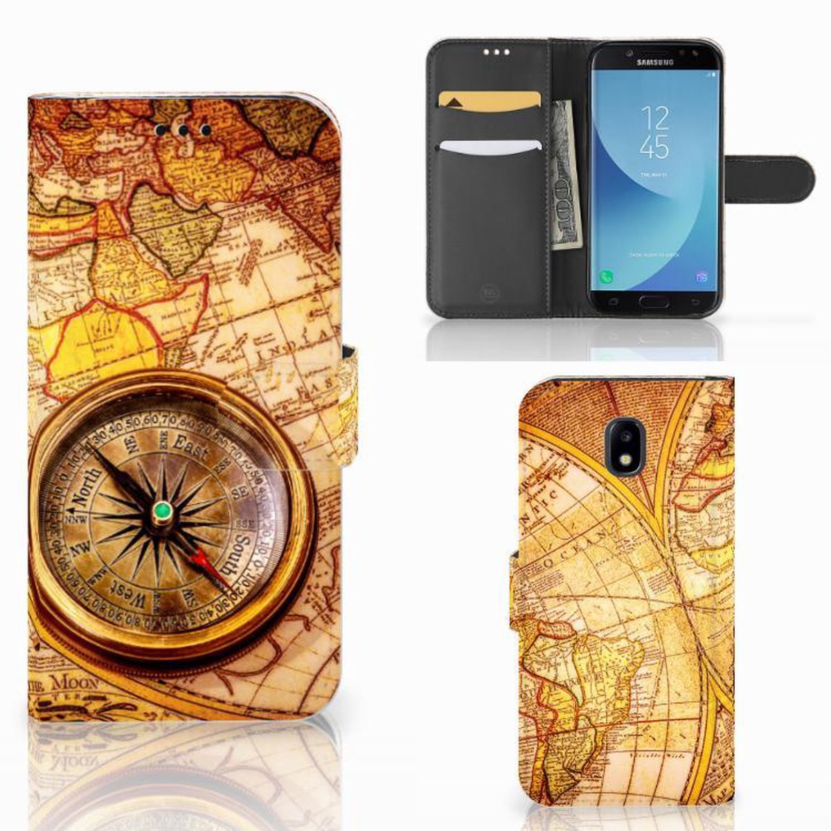 Samsung Galaxy A30 Flip Cover Kompas