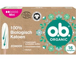 o.b. Tampons Mini Bio - 16 stuks
