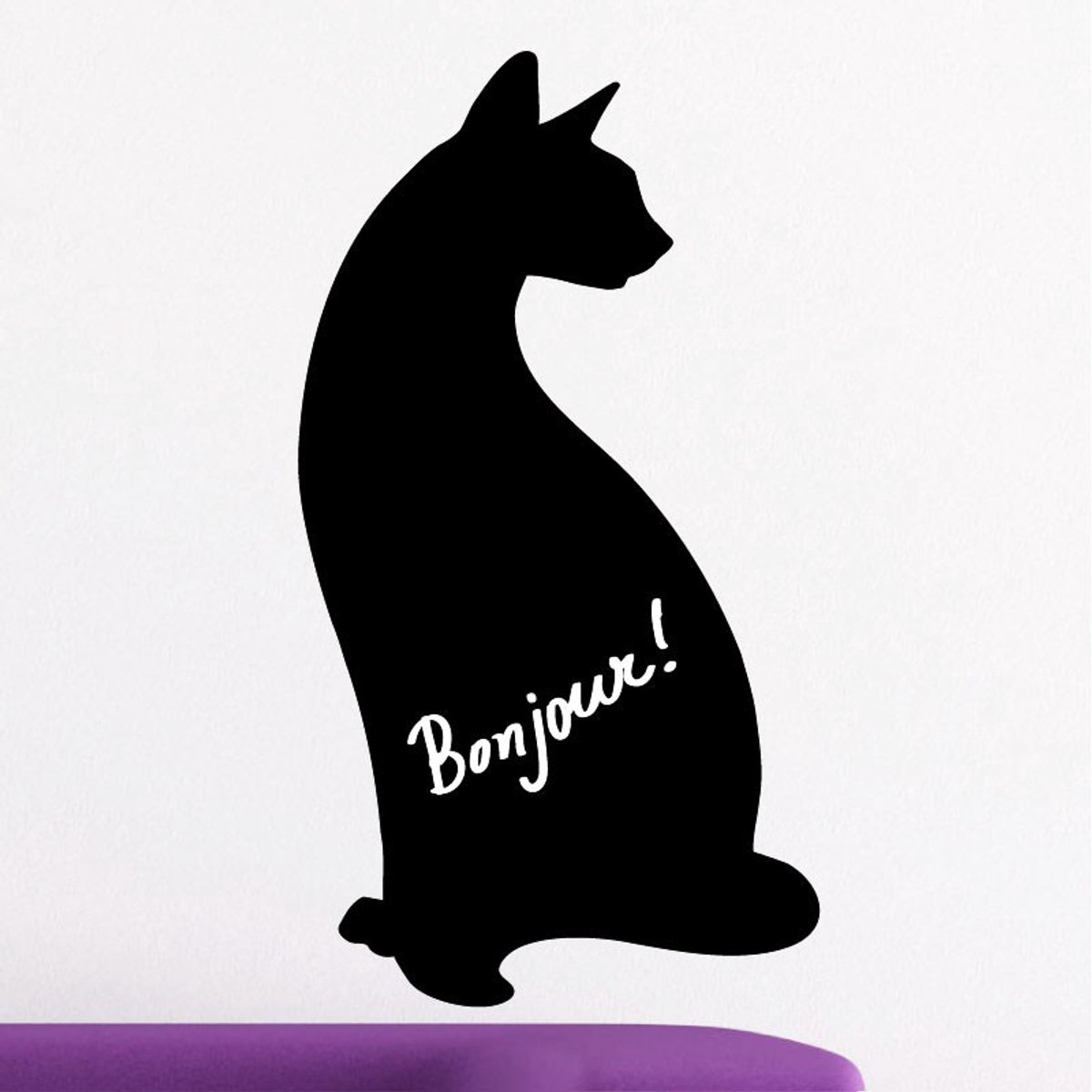 Ambiance Sticker Schoolbordsticker - uitwisbare zelfklevende muurstickers - CAT II - 95x50cm Multi color