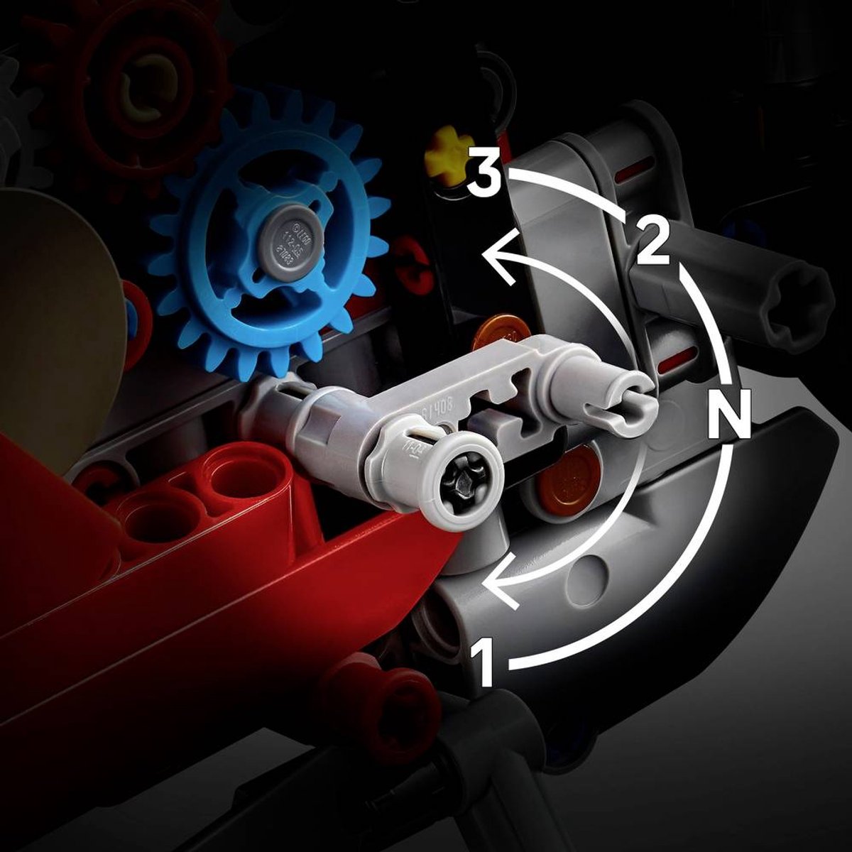 LEGO Technic - Ducati Panigale V4 S motor - 42202 — afbeelding 8