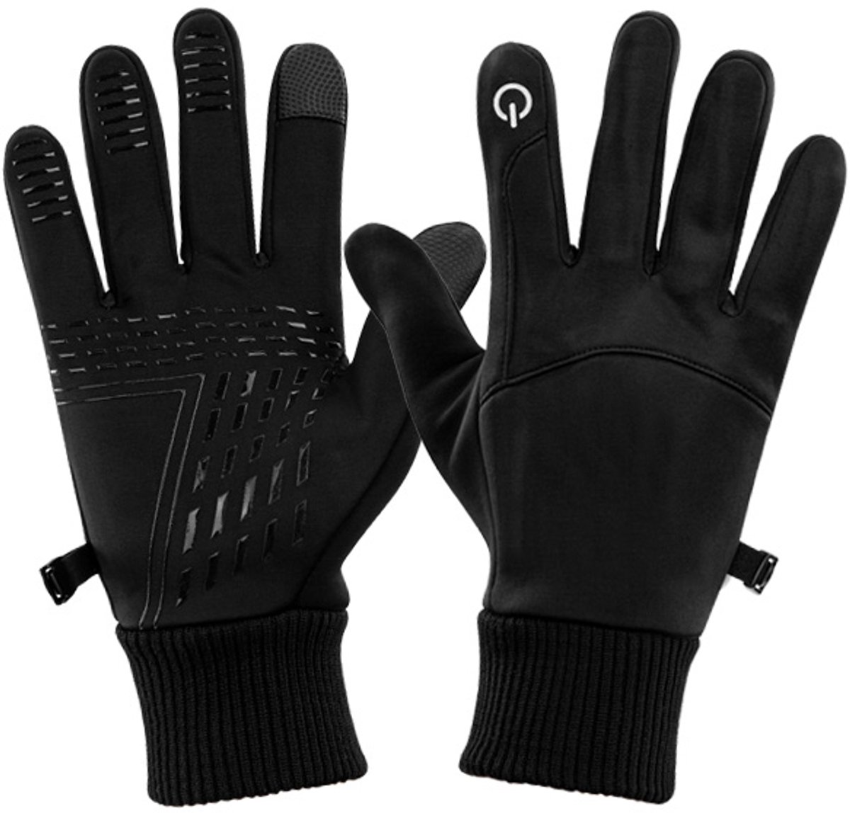 Milanoro - Water- en winddichte handschoenen - Zwart - XL