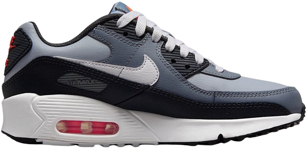Nike Air Max 90 grijs - zwart - wit