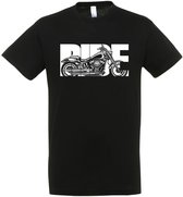 T-shirt Motor Ride - T-shirt homme motard - Homme - Femme - Unisexe - T-shirt moto - Cadeau - T-shirt cadeau moto - Taille M