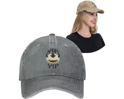 Appa Pet - Avatar The Last Airbender – Yip Yip Cap | Vintage Baseball Cap | Verstelbare Unisex Anime Hoed | Cadeau voor Avatar Fans | Aang | Momo | Sokka | Katara | Zuko | Luchtbison | Dad Petje | Hat