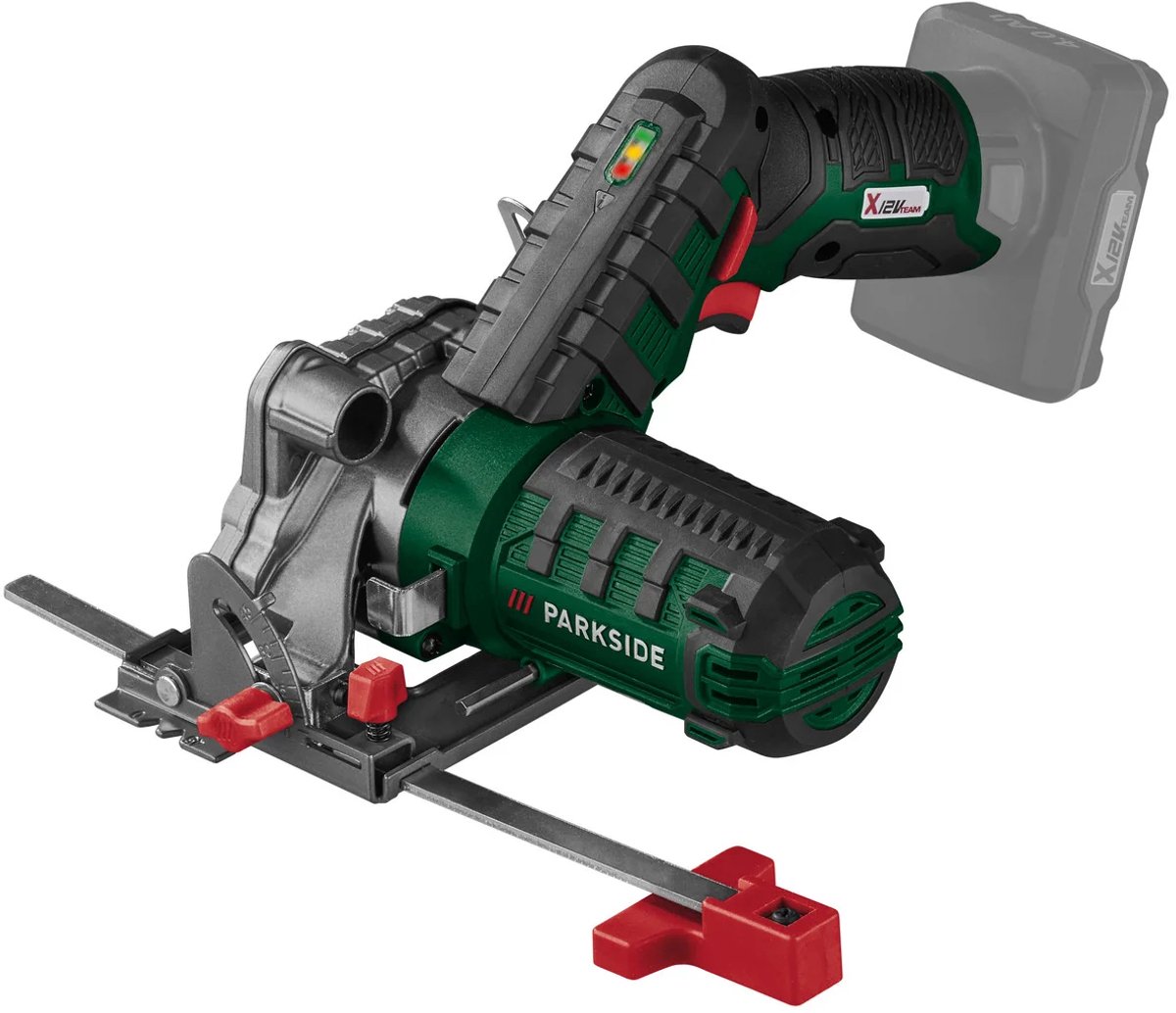 Parkside 12V Accu Handcirkelzaag - Compact, Soft Start, Zonder Accu thumbnail 3