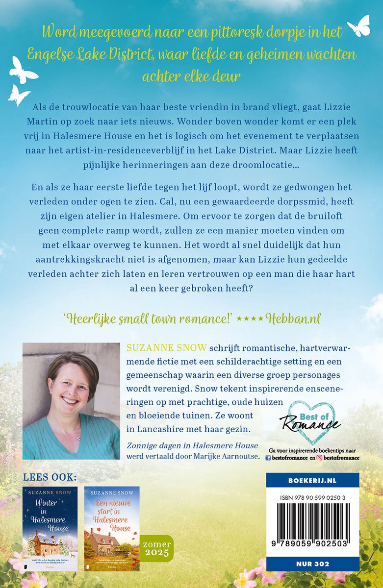 Liefde in het Lake District 2 - Zonnige dagen in Halesmere House - back cover