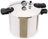 Bol.com Snelkookpan - 22 liter - RVS - gasfornuis - inductie - rijstkoker aanbieding