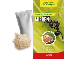 ECOstyle 50 mln Aaltjes F tegen Mieren - Bestrijdingsmiddel Insecten - Natuurlijk & Biologisch - Tegen Mierennesten - Vanaf 10 °C Omgevingstemperatuur - Werken 24 uur per Dag - 100 m2
