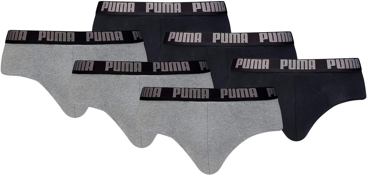 Puma Basic Brief Heren Herenondergoed Broekondergoed, set van 6