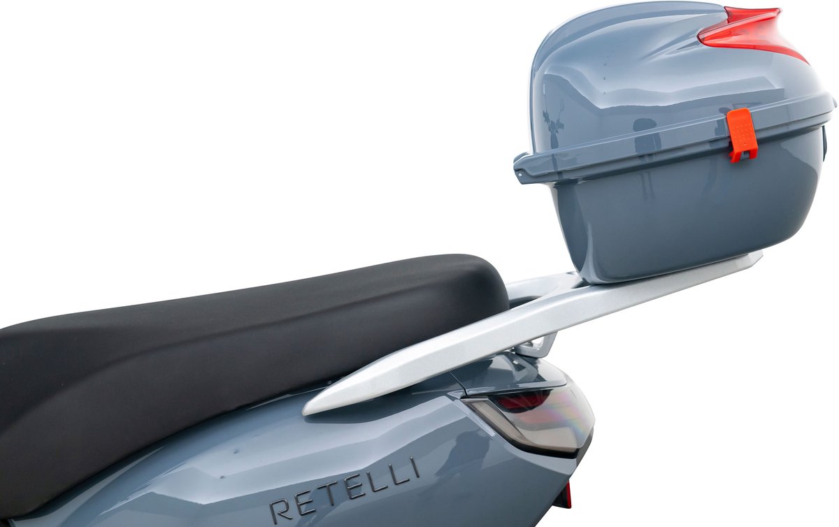 E-scooter - Retelli Benefico - 50 kilometer actieradius - zwart - Keuze uit: Brom/snor - incl. topkoffer - incl kenteken, tenaamstelling en rijklaar maken – foto 7