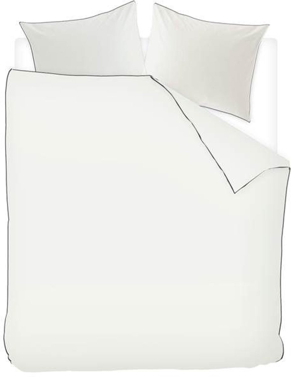 Ivorlyn Sommerset Dekbedovertrek - Lits-jumeaux - 240x200/220 cm - White Anthracite