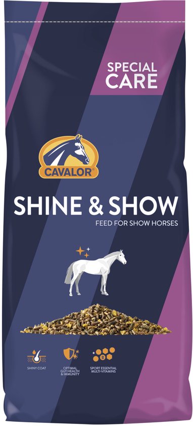 Cavalor Shine & Show - Paardenvoer - 20 kg Sport