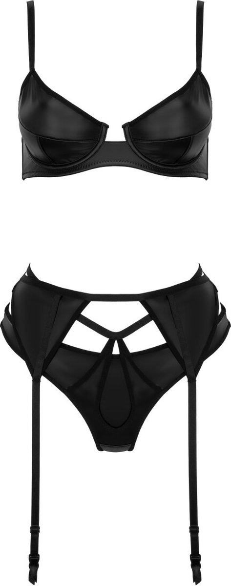 Blackelia 3pcs set zwart