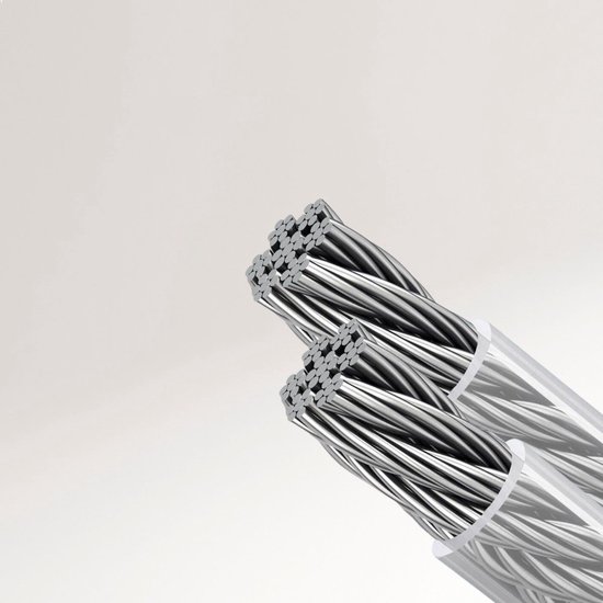 Everlasto Everstrong Wäscheleine mit Stahlkern, PVC, 4,7 mm dick, 4,7 mm x 30 m, Grün
