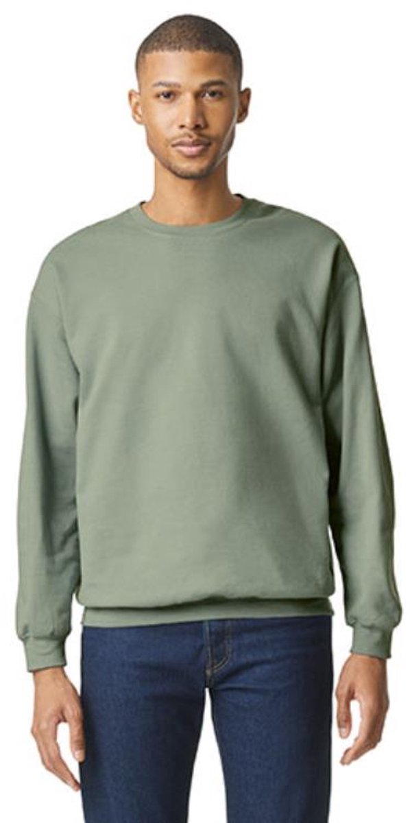 Gildan Softstyle Midweight Fleece Crewneck Sweater Sage