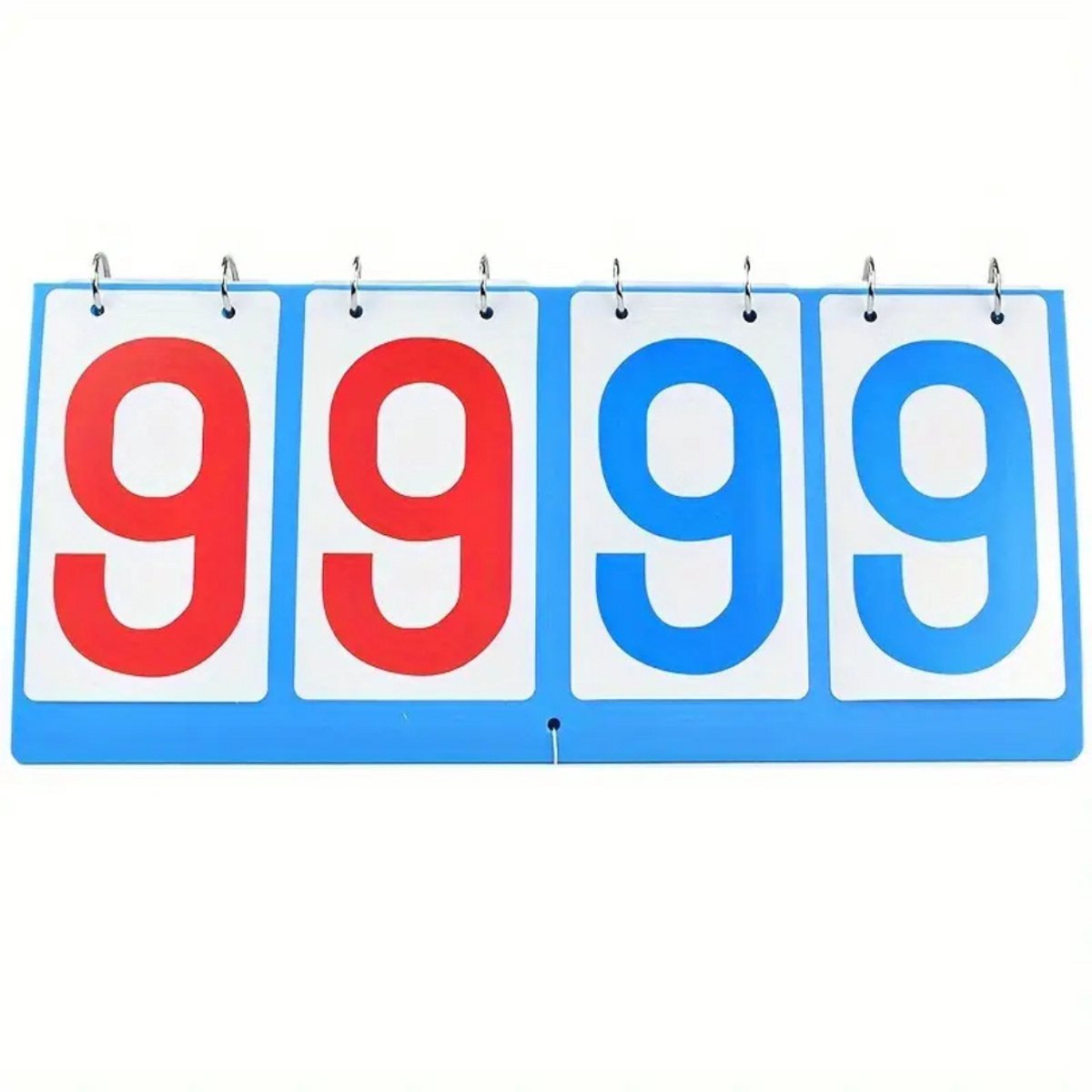 Bovista Scorebord - Padel -Tennis - Voetbal - Scoreborden - Rood/Blauw