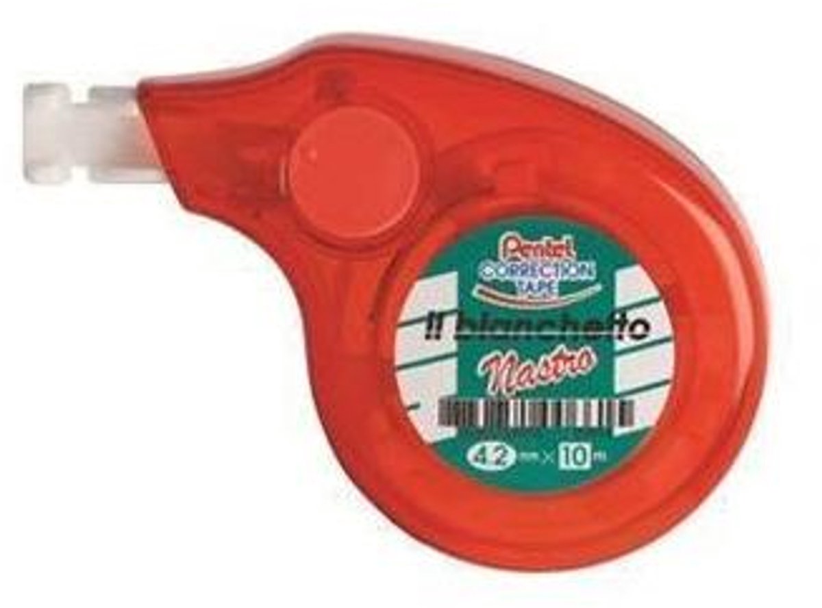 Pentel ZTN14BWI correctie film/tape 10 m Rood