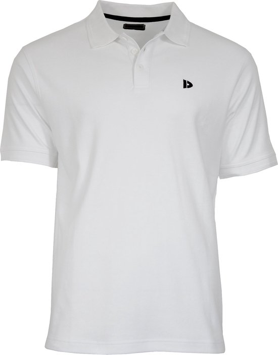 Lot de 3 polos Donnay (Noah) - Polo de sport - Homme - White (001) - Taille 3XL