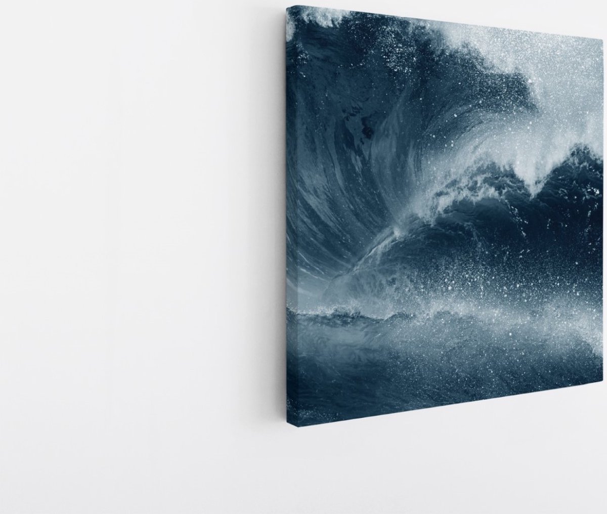 Saammp Canvas Schilderij - Grote Golfen - Landschap - Natuur - 60x60 - Foto op canvas - Wanddecoratie - Muurdecoratie Woonkamer - Slaapkamer decoratie - Canvas Print