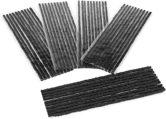 Bandenreparatie strips tubeless banden afdichting rubber - 50 stuks - 200 35 mm .