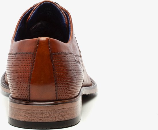 Chaussures à lacets homme en cuir Bugatti - Cognac - Taille 41