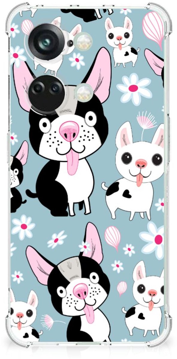 OnePlus Nord 3 Case Anti-shock Hondjes