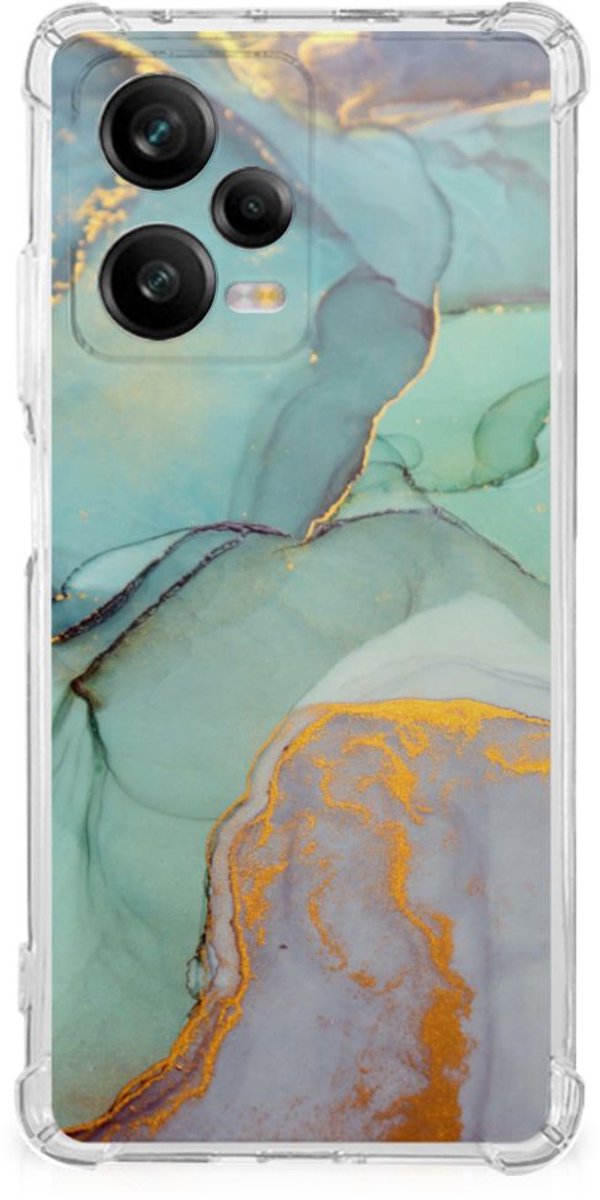 Back Cover voor Xiaomi Redmi Note 12 Pro Plus Watercolor Mix