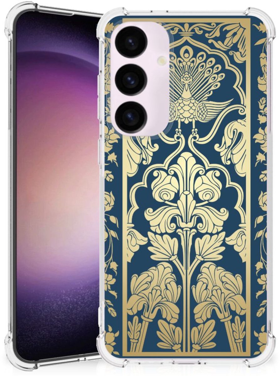 Samsung Galaxy S24 Plus Case Beige Flowers
