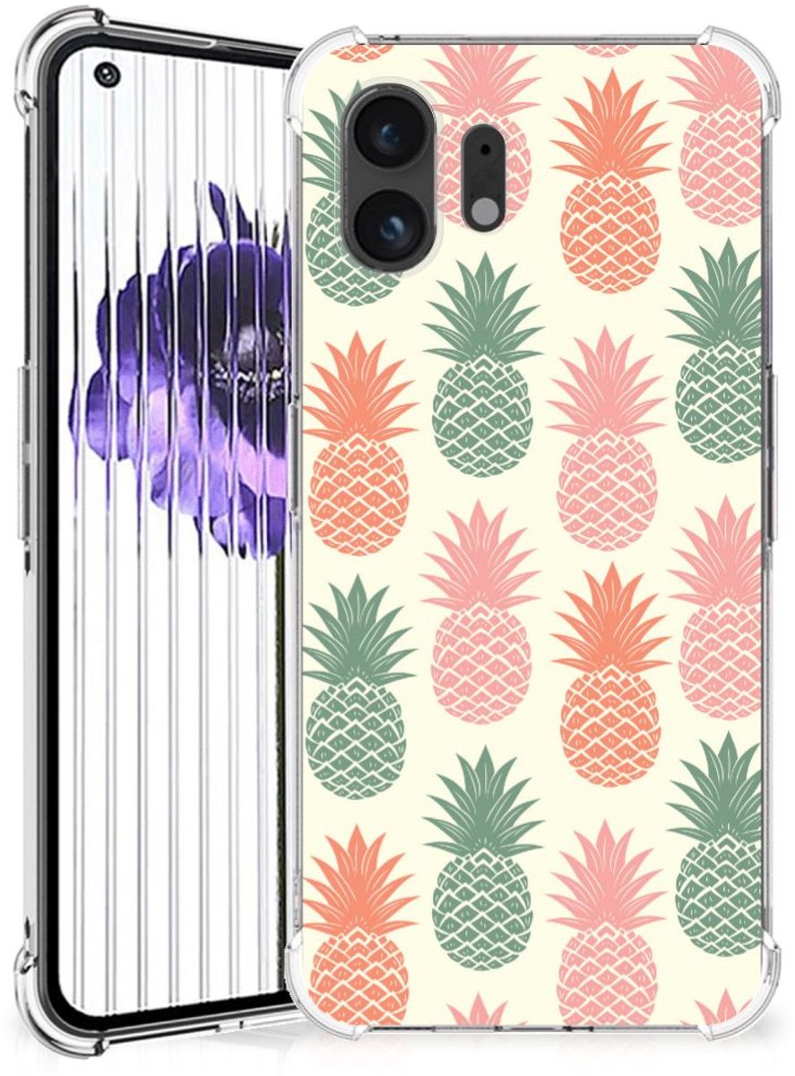 TPU Case Anti-Shock voor Nothing Phone (2) Beschermhoes Ananas