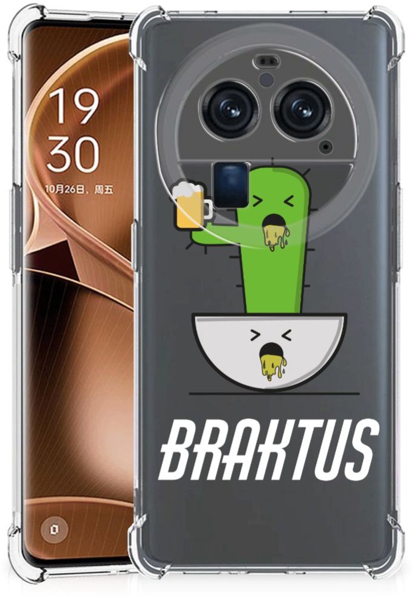 OPPO Find X6 Pro Stevig Bumper Hoesje Braktus