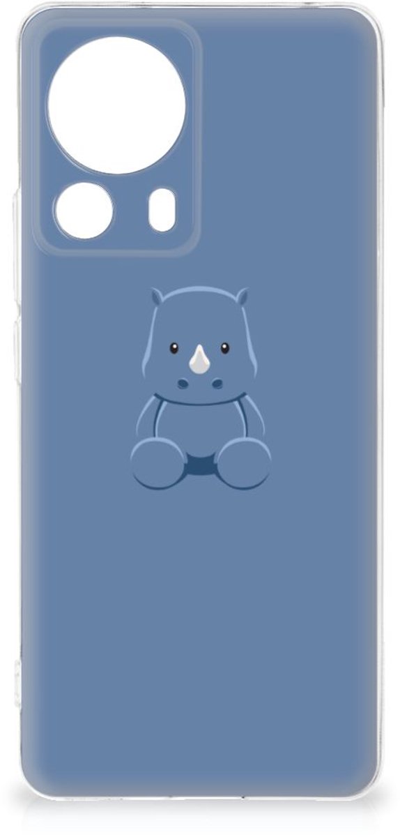 Xiaomi 13 Lite Telefoonhoesje met Naam Baby Rhino