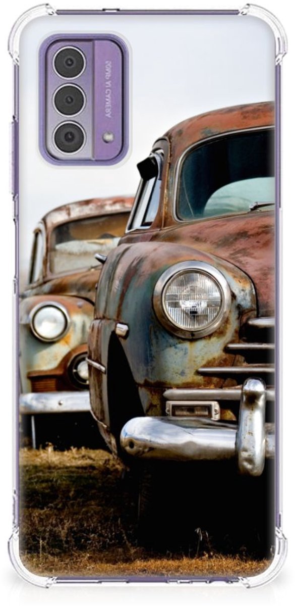 Nokia G42 Anti-shock Hoesje met foto Vintage Auto