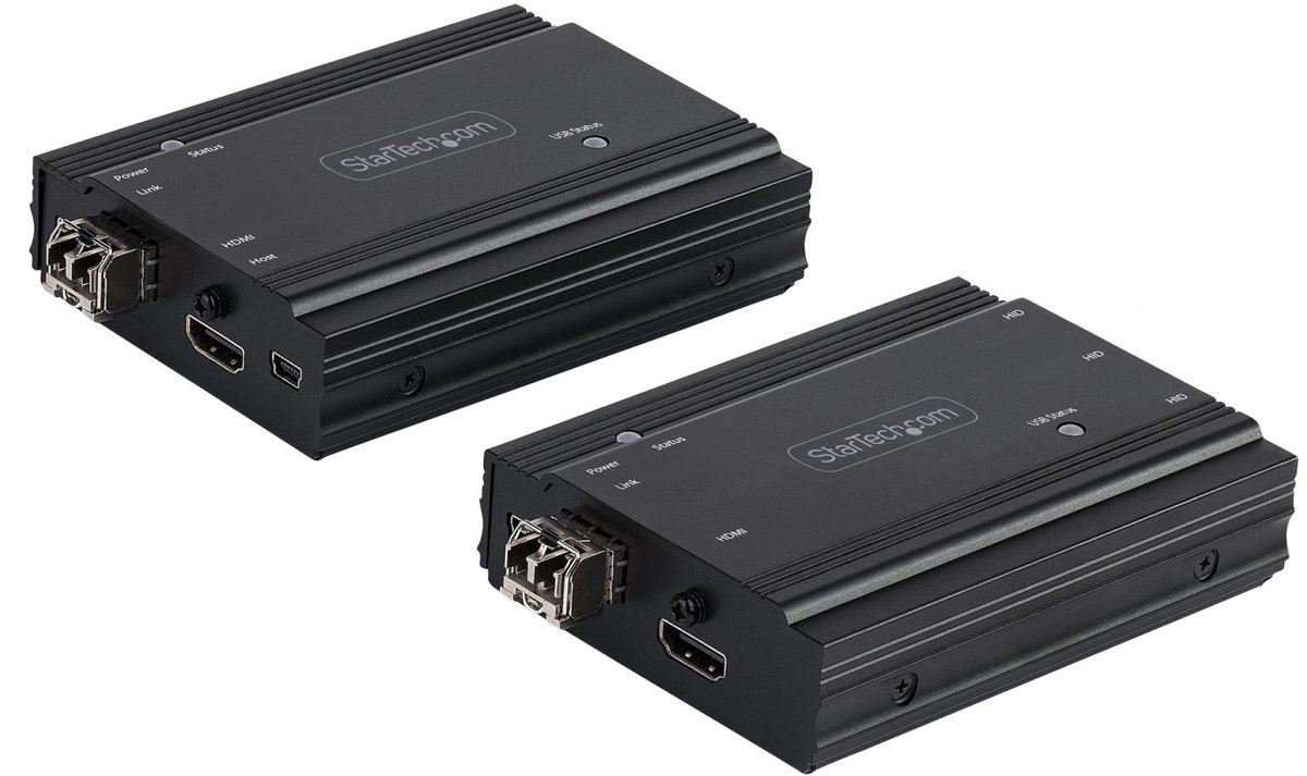 StarTech 4K HDMI KVM Verlenger over Glasvezel - HDMI/USB