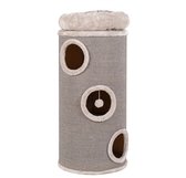 Krabton voor katten - Grijs - Ø 45 x 110 cm - stabiel - Château Animaux®