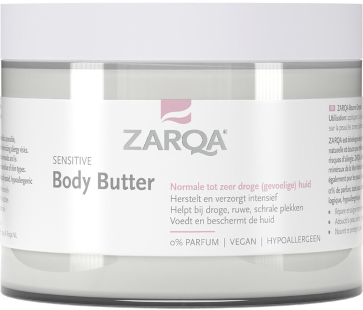 Bol.com Zarqa Sensitive Body Butter - 3 x 250 ml - Voordeelverpakking aanbieding